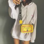 Orean Oulder Bags Contrast Crossbody Bag