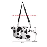 Cartoon Cow Print Crossbody Bag For Women Oxford Cloth Sml Doll Oulder Bags Designer Fe Travel Bag Sac Fme