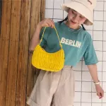 Retro Nylon Hobo Bag Women Vintage Sml Oulder Bag Designer Fe Handbags Mini Ca Lady Clutches Ses