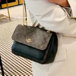 สุภาพสตรีเทรนเนอร์กระเป๋าสะพายใหม่ง่าย A10128