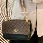 สุภาพสตรีเทรนเนอร์กระเป๋าสะพายใหม่ง่าย A10128