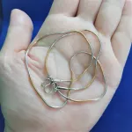 สร้อยคอสแตนเลสแท้ ลายงูกลม 2กษัตริย์ สร้อยคอห้อยพระ สร้อยคอแฟชั่น สร้อยคอผู้หญิง สร้อยเด็ก ขนาดเล็ก 1.0mm ไม่ลอก ไม่ดำ ใส่อาบน้ำได้