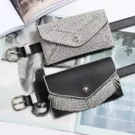 DIINOVIVO Luxury Designer Fanny Pack Tassel Rhinestone Women Waist Bag Money Phone Pouch Fashion Lady Belt Bag Purses WHDV0698