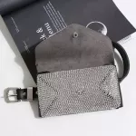DIINOVIVO Luxury Designer Fanny Pack Tassel Rhinestone Women Waist Bag Money Phone Pouch Fashion Lady Belt Bag Purses WHDV0698