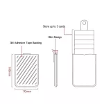 DIENQI New Mini Rfid Pull-out Card Wallet Men's wallets Slim Ridge Wallet Male Ultra Thin Smart Purse Mini Small Vallet Walets