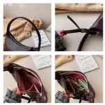 Designer Fashion Women Handbags Quality Female Shoulder Bag Girls Leather Purses Luxury Baguette Bags Chic Party Evening Clutch