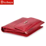 DICIHAYA Mini Wallet Women Genuine Leather Wallets With Coin Bag Alligator Hasp Short Wallet Female Small Wallets And Purses