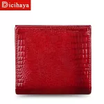 DICIHAYA Mini Wallet Women Genuine Leather Wallets With Coin Bag Alligator Hasp Short Wallet Female Small Wallets And Purses