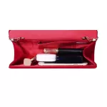 Elegant Red Suede Female Solid Women Evening Bags Envelope Clutch Bag Girl Wedding Party Handbag Velour Prom Chain Shoulder Bag