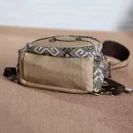 Ethnic Embroidery Flower Woven Beaded Tassel Flap Women Backpack Shoulder Bags