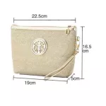 eTya Cosmetic Bag For Women Men Travel Bling Ladies Zipper Makeup Bags Fashion Makeup Wash Toiletry Organizer Bag Pouch Case
