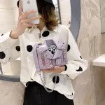 European Fashion Famous Brand Designer Motorcycle Bags Jacket Shape Shoulder Messenger Bag for Women Leather Luxury Handbag