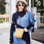 Driga fashion Bucket Bags Women solid Handbag High Capacity Casual chain Shoulder Messenger Bags Ladies PU hasp small Purse