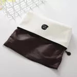 eTya Women Travel Toiletry Cosmetic Bag Pencil Make Up Makeup Case Storage Pouch Purse Organizer Cactus printing Students bags