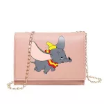 Disney Shoulder Messenger Bag Lady Cartoon Anime Pack PU Party Waterproof Fabric Large Capacity Portable Messenger Bag