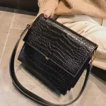 European Fashion Simple Women's Designer Handbag 2020 New Quality PU Leather Women Tote bag Alligator Shoulder Crossbody Bags