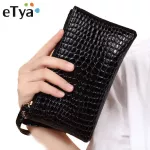 eTya Women Cosmetic Bag Travel Neceser Makeup Bag Fashion Ladies Make Up Pouch Toiletry Organizer Case Clutch Purse Tote