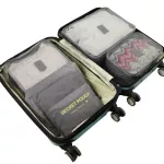 Do Not Miss high quality 6pcs/set luggage Travel organizer bag large for Men women Multifunction cosmetic organizer make up bags