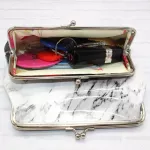eTya Marble Stone Women Cosmetic Bag Travel Make Up Bags Vintage Pouch Large Size Neceser Toiletry Organizer Case Clutch Tote