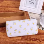 Egg Sushi Bread Flesh Fish Funny Pattern Princed Long Women's Wallets Food Chowhound Large Capacity High Quality Female Purses