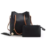 Fashion Casual Shoulder Bag Women Tassel Purse Handbag Tote Female PU Leather Tassel Crossbody Messenger Bags