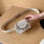 FANTASY 2020 New Special Design Thick Acrylic Chain Belt Bag For Women 4 Color Trendy Adjustable Chest Bag Mini Waist Bag Female