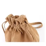 Fabric Small String Purse Female Casual Mini Cellphone Bag Boho Bohemian Crossbody Bag String Bucket Cell Phone Purse Pouch Bag