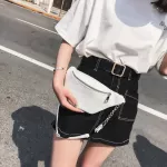 Fashion Chain Fanny Pack Banana Waist Bag New Brand BAG Women Waist Pack PU Leather Chest Bag Bag Free Droppping