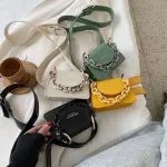 FANTASY 2020 New Special Design Thick Acrylic Chain Belt Bag For Women 4 Color Trendy Adjustable Chest Bag Mini Waist Bag Female