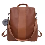 Fashion Backpacks Women's Outdoor Simple Zipper Contrast Color Shoulder Backpack Girls Student Casual Travel Bag Bookbag