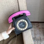 fashion chic Phone shape chains women shoulder bags designer handbags luxury pu leather crossbody bag lady cute cartoon purses