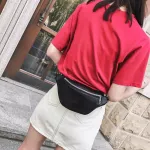Fashion Chain Fanny Pack Banana Waist Bag New Brand BAG Women Waist Pack PU Leather Chest Bag Bag Free Droppping