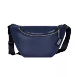 Fanny Pack Pure Color Fashion Belt Bag Women Kidney Bag Outdoor Zipper Leather Sequin Laser Messenger Bag Chest Waist Bag Zer