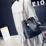 Fashion Casual Shoulder Bag Women Tassel Purse Handbag Tote Female PU Leather Tassel Crossbody Messenger Bags