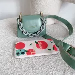 FANTASY 2020 New Special Design Thick Acrylic Chain Belt Bag For Women 4 Color Trendy Adjustable Chest Bag Mini Waist Bag Female