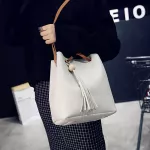 Fashion Casual Shoulder Bag Women Tassel Purse Handbag Tote Female PU Leather Tassel Crossbody Messenger Bags