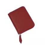 Fashion Customized Initials Genuine Leather Pebbled Zipper Wallet Women Luxury Short Coin Purse Clutch Bag Designer Women Wallet