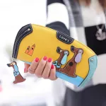 Fashion Card Holder Wallet Cartoon dog women purse bag designer wallets famous brand women wallet Torebka Damska20