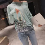 Fashion Girl Pearl Crossbody Bags Women Cute Waterproof Messenger Crossbody Bag