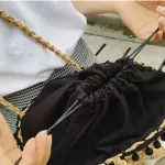 Fashion Handbag Lovely Crossbody Beach Bag Women Handmade Straw Bags Summer Grass Drawstring Basket Rattan Weave Shoulder Bag