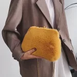 Fashion Chain Design Leopard Crossbody Bag for Women 2020 Winter FeMale Shoulder Handbag Small New Women Bags