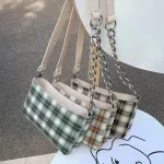 Fashion Designer Plaid Handbags Women Lattice Underarm Shoulder Bags 2020 New Oxford Female Hobo Travel Handbags