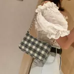 Fashion Designer Plaid Handbags Women Lattice Underarm Shoulder Bags 2020 New Oxford Female Hobo Travel Handbags