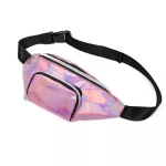 Fashion Holographic Waist Fanny Pack Belt Bag Phone Pouch Travel Hip Bum Shoulder Bags Purse for WoMan Girls