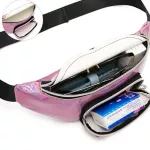Fashion Holographic Waist Fanny Pack Belt Bag Phone Pouch Travel Hip Bum Shoulder Bags Purse for WoMan Girls