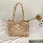 Fashion Handbag Summer Shoulder Bag Women's Large Capacity Hollow Designer Straw vintage Beach Ladies Casual Tote Lace New Bags