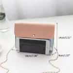 Fashion Laser Crossbody Bag Women Chain Mini Purses Evening Clutch Bag Portable Female Shoulder Messenger Pack