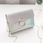 Fashion Laser Crossbody Bag Women Chain Mini Purses Evening Clutch Bag Portable Female Shoulder Messenger Pack