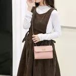 Fashion Lady Shoulders Small Bag Letter Versatile Purse Mobile Phone Messenger Bag For Women 2019 Zipper Solid May 7