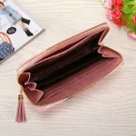 Fashion Ladies Wallet Women Long Wallets Zipper Purse Patchwork Panelled Wallets Big Capacity Clutch Money Bag Card Holder